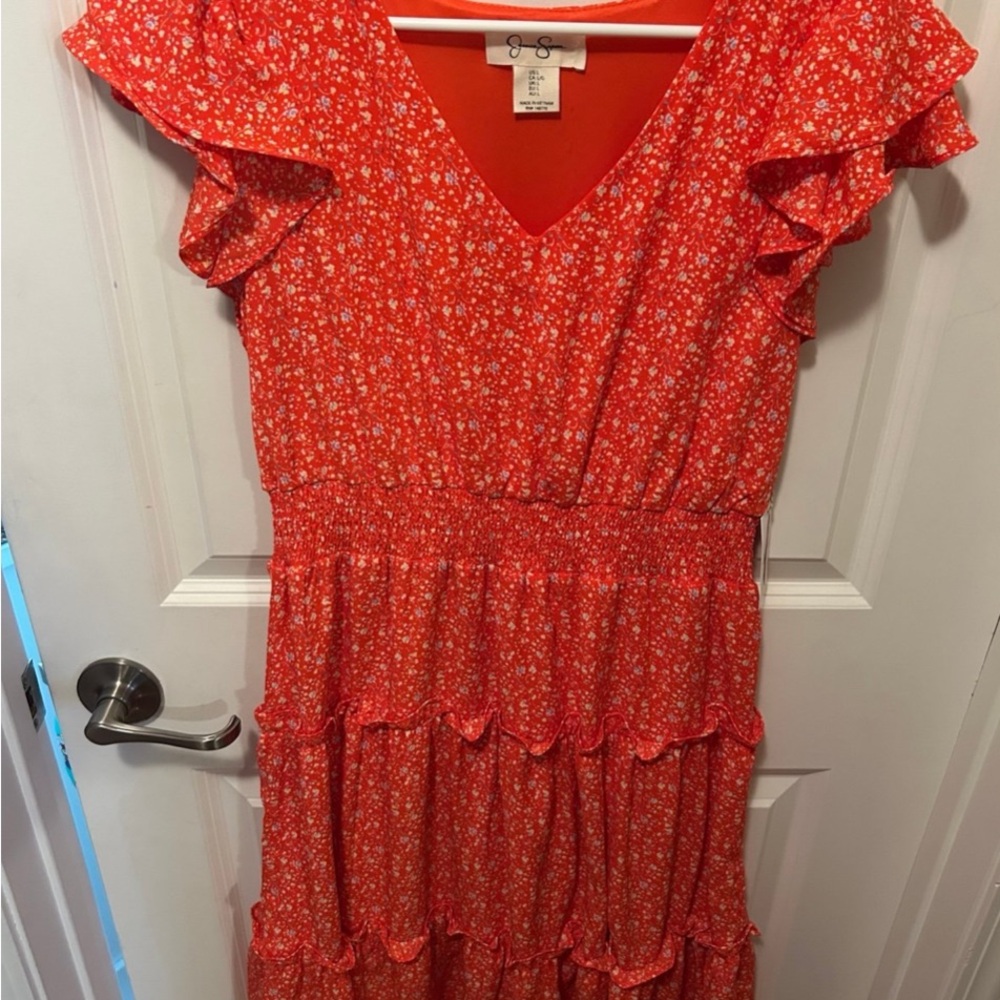 Jessica Simpson Vibrant Floral Dress